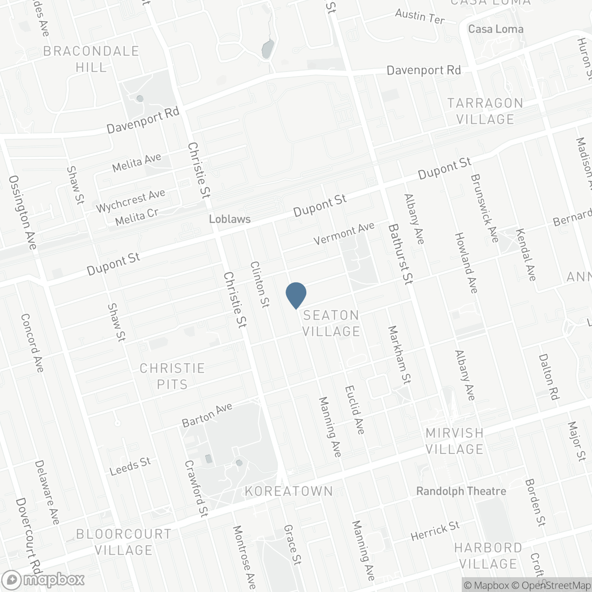 853 MANNING AVENUE, Toronto, Ontario M6G 2X1